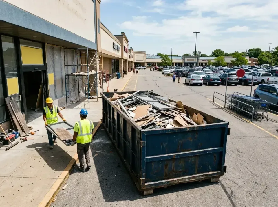 retail-store-renovation-debris-003 — frequently asked questions, Roll-off Dumpster Rentals in Addison, TX
